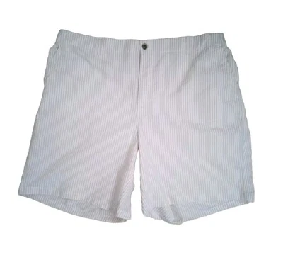 Nuevo Pantalones Cortos Chinos Old Navy Para Mujer Talla Grande 3X Seersucker Rosa Blanco Rayas Nuevos con Etiquetas Foto 1 de 4