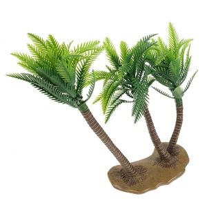 Artificial Coconut Tree Decor Beautiful Scenery Decor for Home Store Fish Tank ( - Picture 1 of 10