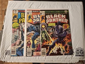 BLACK PANTHER (1977 #2 4 15 Lot Of 3 Books Kirby - Picture 1 of 3