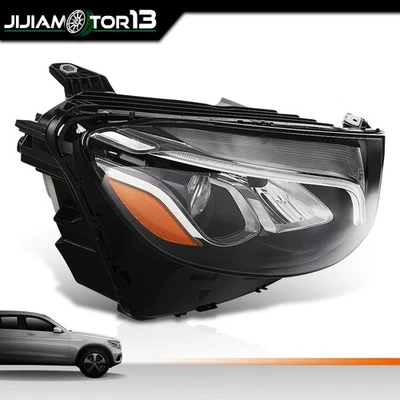 Faro LED sin AFS apto para Mercedes Benz GLC 2016-2019 lado derecho del pasajero Foto 1 de 4