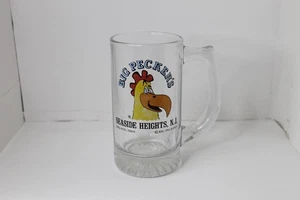 VTG Big Peckers Seaside Heights, NJ Glass Mug - Picture 1 of 3