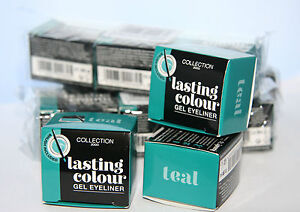 12 x COLLECTION LASTING COLOUR GEL EYELINER | TEAL  | RRP £60 | WHOLESALE LOT