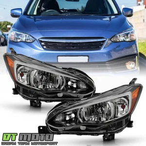 For  2017-2022 Subaru Impreza 18-23 Crosstrek Halogen Type Headlights Headlamps - Picture 1 of 8