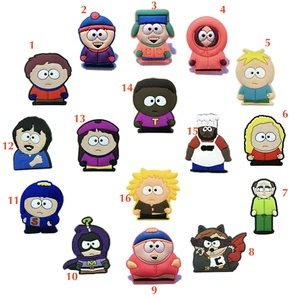South Park Characters Shoe Charms for Crocs 16 Styles PVC Waterproof - Picture 1 of 2