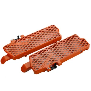 Trail Tech Orange Radiator Guards for KTM 350 EXCF 2011-2016 - Picture 1 of 1