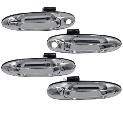 For Toyota Land Cruiser 100 Lexus LX470 Exterior Chrome Door Handle SET、 - Image 1 of 4