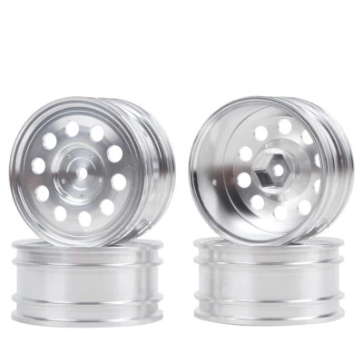 Aluminum 26mm Wheel Rims for Tamiya BB01 XV02 TA03 HSP Traxxas Drift On-Road Car - Image 1 of 4