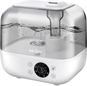 5L Ultrasonic Humidifiers For Bedroom Office Large Room Cool Mist Air Humidifier - Picture 1 of 15