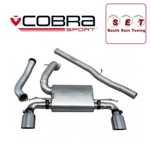 Cobra Sport Focus RS MK3 Cat Back Exhaust (Valveless - Resonated) - Picture 1 of 5