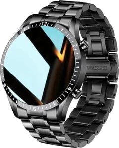 Men Smart Watch for Android iOS Bluetooth Call 1.3" Full Touch Screen IP67 Steel - Picture 1 of 6