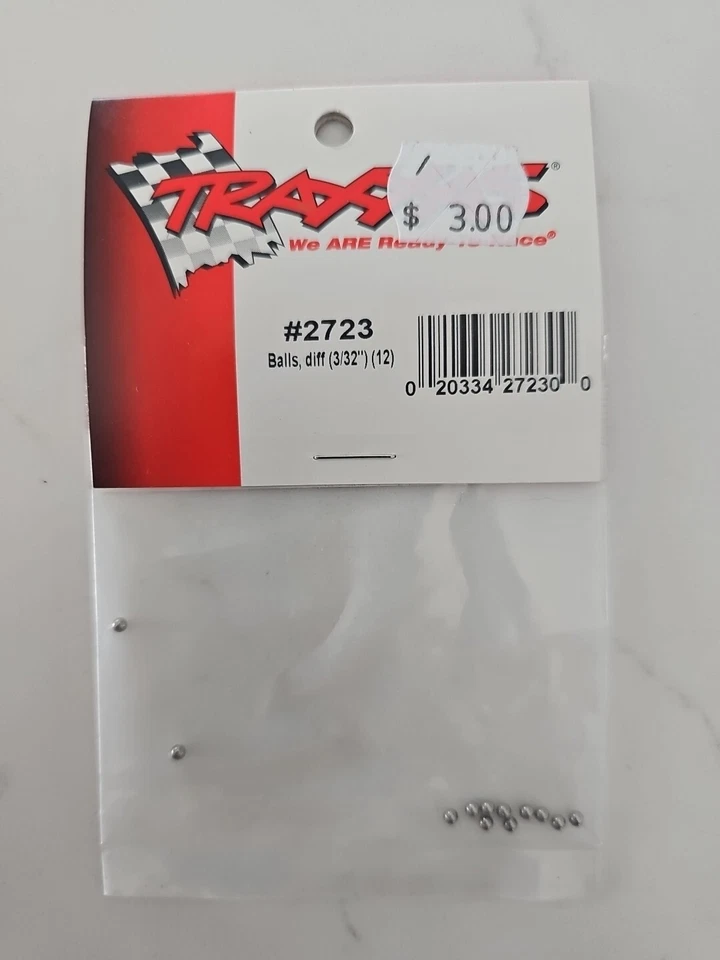 Traxxas 2723 Differential Balls 3/31 12 FREE US SHIP - Image 1 of 1