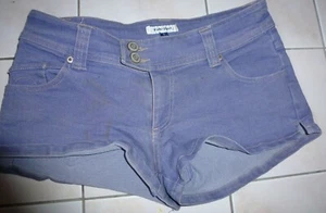 Valley Purple Denim Shorts Size 10 - Picture 1 of 2
