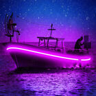 16 pieds bande UV LED lumière noire pêche nocturne bateau ultraviolet 12v DC NOIR PCB