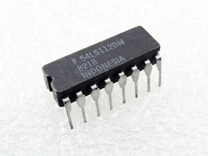 54LS112 [1 pz] Dual J-K infradito; Fairchild F54LS112 IC militare; CerDIP-16 - Foto 1 di 2