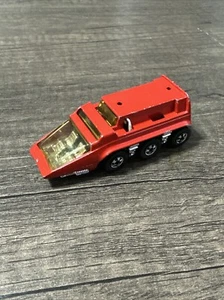 Vintage 1979 Hot Wheels Scene Machines Rescue Squad Red Space Vehicle Blackwall - Picture 1 of 7