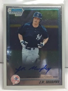 J.R. Murphy 2010 Bowman Chrome RC Prospect Autograph Auto #BCP96 - NY YANKEES - Picture 1 of 1