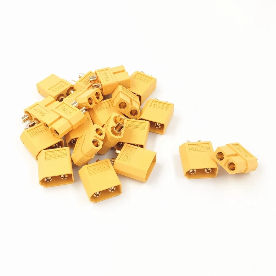 20pcs Male Female Bullet Connectors Plugs XT60 For RC Car Drone ESC Lipo Battery - Image 1 of 4
