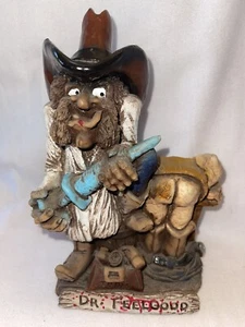 Rare Vintage Bill Vernon Cowboy Sculpture Rare Dr Feelgood First Edition Stk#239 - Picture 1 of 5