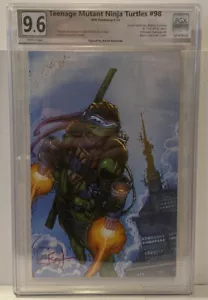 Teenage Mutant Ninja Turtles #98 Recover (2019) Graded 9.8 PGX not CGC*Signed - Picture 1 of 4