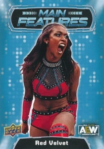 RED VELVET 2022 Upper Deck AEW Wrestling MAIN FEATURES MF-37 - Picture 1 of 1