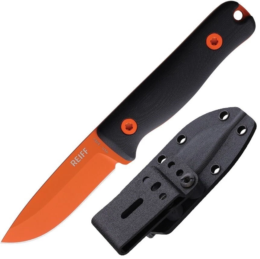 Cuchillos Reiff F3 Condiciones Extremas Cuchillo Fijo 3" CPM-3V Hoja de Acero Mango G10 Foto 1 de 4