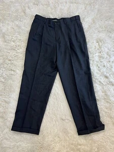 L.L. Bean Herren Comfort Waist Chino Hose Relaxed Fit Grau 36x29 Anzughose - Bild 1 von 6