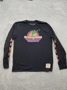 Camiseta de fin de semana NBA All Star adulto grande negra L/S Mitchell Ness Phoenix Suns - Imagen 1 de 8