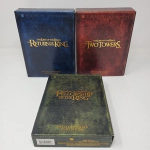 Lord of the Rings Special Extended DVD Editions (Fellowship, Towers, Return) - Picture 1 of 7
