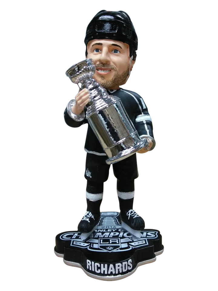 Michael Richards Los Angeles Kings Stanley Cup (2014) Bobblehead NHL Hockey - Image 1 of 1
