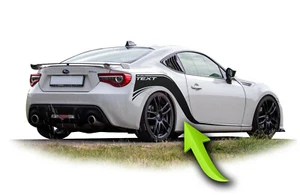 Side rocker stripes racing graphics Livery FITS 2013-2020 Subaru BRZ Scion FRS - Picture 1 of 2