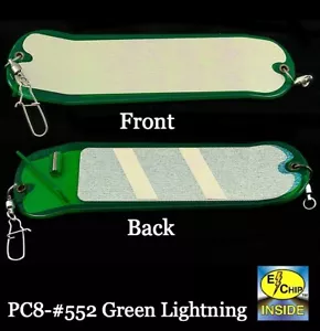 PRO-TROLL ProChip 8" #552 Green Lightning Flasher - New - Picture 1 of 7