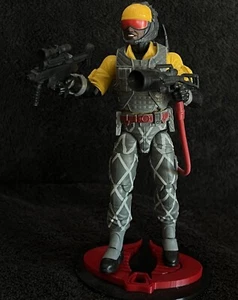 PYTHON PATROL TELE-VIPER • COMPLETE w/COBRA STAND • G.I. JOE CLASSIFIED SERIES - Picture 1 of 3