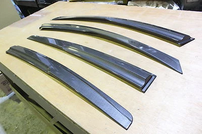 Карбоновый козырек на окно HRV HR-V Honda 2016-2017 защита от солнца и дождя - Изображение 1 из 4