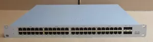 Cisco Meraki MS120-48LP-HW 48x 1GbE PoE+ + 4x SFP Cloud Managed Switch UNCLAIMED - Picture 1 of 5