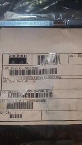 Cisco NM-1FE2W Fast Ethernet Network Expansion Module w/ WIC 1DSU Interface Card - Picture 1 of 3
