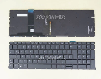 全新适用于惠普 Probook 450 G8 455 G8 450 G9 455 G9 键盘 拉丁语 西班牙语 背光 — 第 1/3 张图片