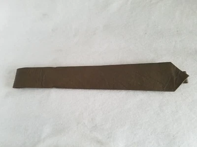 Галстук узкий из натуральной кожи несколько цветов винтажный 1980-е 42 дюйма новый детский размер галстук - Изображение 1 из 4