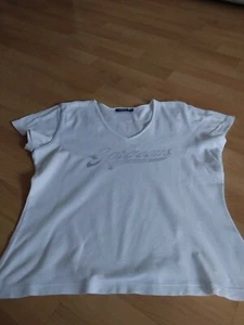 Weisses Sport-Shirt mit Aufdruck von Mexx in Gr. XL  - Bild 1 von 4