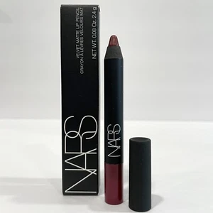 NARS ENDANGERED RED 2493 Velvet Matte Lip Pencil 0.08oz/2.4g FULL SZ NEW IN BOX - Picture 1 of 4
