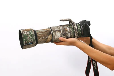 Cubierta de lente impermeable ROLANPRO para Canon RF 100-500 mm F/4,5-7,1 L IS USM Coat Foto 1 de 4