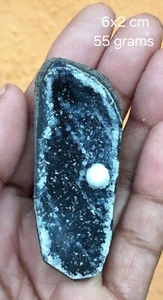 STUNNING OKENITE CLUSTER ON BASE # 055 - Picture 1 of 5
