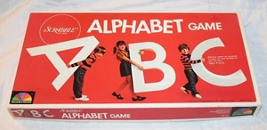 Vintage 1972 SCRABBLE Brand ALPHABET GAME by Selchow & Righter No. 15 - Picture 1 of 6