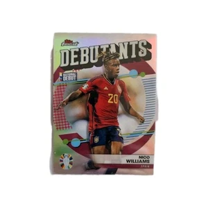 2023 Topps Finest Road to UEFA Euro Debutants Nico Williams #FD-NW - Spain - Picture 1 of 2