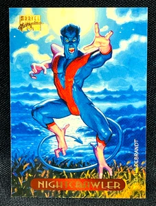 1994 Fleer Marvel Masterpieces - NIGHTCRAWLER #84 - Marvel Comics Trading Card - Bild 1 von 2