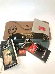 LM Arista Gold, Changeable Gray Lens, Rayban B&L USA size 62mm - Picture 1 of 8