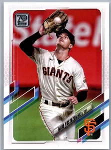 Topps #227a 2021 Mike Yastrzemski Gigantes de San Francisco - Imagen 1 de 2