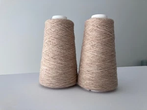 Lineapiu Art. Cameau Merino/Camel 2x150g Cone Col. Fawn Melange Italy - Bild 1 von 4