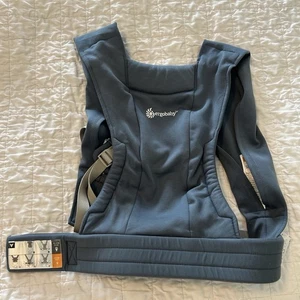 Ergobaby Embrace Soft Knit Newborn Baby Carrier Blue - Picture 1 of 3