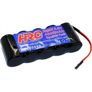 Batteria HRC NiMH 6.0V 4900 mAh Stick Pack UNI Servo Plug - Imagen 1 de 1