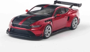 Ford Mustang GTD 2025 rojo oscuro metálico a escala 1:43 de IXO - Imagen 1 de 3